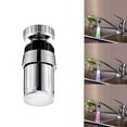 thumbnail image 2 of Birdeem Temperature Control Three-Color 360 Degree Rotating Led Light Color Faucet, 2 of 12