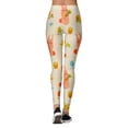 thumbnail image 3 of Shadoumai Easter Leggings for Women High Waist Work Out Yoga Pants Tight Mid Length Seamless Legging Lift XS-3X Sports Wear, 3 of 3