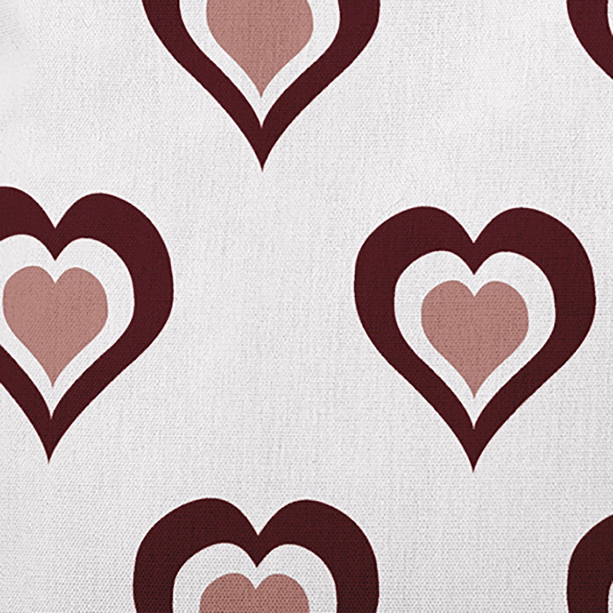 20" x 20" Simply Daisy Burnin' Love Polyester Accent Pillow, Burgandy Qty 1