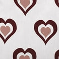thumbnail image 2 of 16" x 16" Simply Daisy Burnin' Love Polyester Accent Pillow, Burgandy Qty 1, 2 of 3