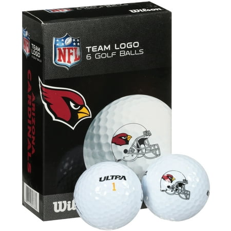 Wilson® NFL Team Logo Golf Balls 6 ct Box
