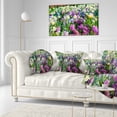 thumbnail image 3 of Designart Spring Flowers in Keukenhof Park - Floral Throw Pillow - 12x20, 3 of 5