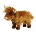 thumbnail image 4 of Aurora - Medium Brown Miyoni - 9.5" Highland Cattle - Realistic Stuffed Animal, 4 of 5