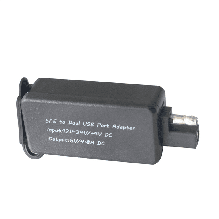 Sae zu USB-Adapter mit Voltmeter Motorrad Quick Disconnect Stecker