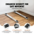 thumbnail image 4 of KFFKFF Robust Appliance Rollers, Support up to 660 lbs, Adjustable Mobile Base for Washing Machines, Stand for Fridge, Dolly for Moving Refrigerators, Dryers, Dishwashers, in White, 4 of 9