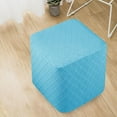 thumbnail image 6 of deevoka 2xFoot Rest Stool Covers Stool Protector with Elastic Bottom for Living Room Blue, 6 of 9