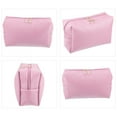 thumbnail image 7 of Unique Bargains Floral Makeup Bag Zipper Flower Cosmetic Pouch Pink, 7 of 7