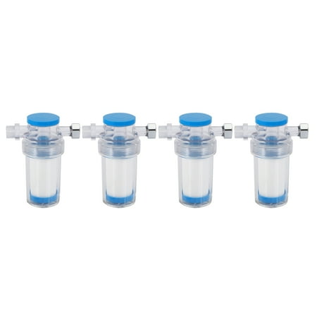 

4X Household to Impurity Rust Sediment Washing Machine Water Heater Shower Shower Water Filter Front Tap Water Purifier