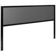thumbnail image 2 of Flash Furniture Melbourne Metal Upholstered King Size Headboard in Dark Gray Fabric, 2 of 12