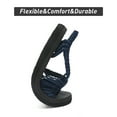 thumbnail image 3 of DREAM PAIRS Women's Flat Sandals Strap Yoga Casual Lightweight Soft Comfort Beach Sandals For Women Summer Shoes KHAKI/TURQUOISE ATHENA_10 size 7, 3 of 5