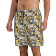 thumbnail image 2 of Fotbe Sicilian Style Trajes de Baño Estampados para Hombre, Shorts de Verano de Secado Rápido, Ropa de Playa, Bañadores-Large, 2 of 6