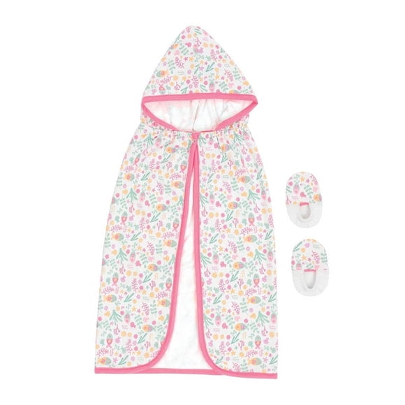 Toalla Capa de Baño Baby Mink Rosa