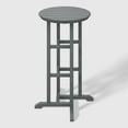 thumbnail image 2 of WestinTrends Outdoor 42" Height HDPE Outdoo Bistro Bar Table, Gray, 2 of 7