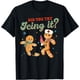 thumbnail image 1 of Retro ICU Nurse Christmas Gingerbread Did You Try Icing It Camiseta, 1 of 2