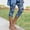 Dark Blue, variant on Capri Leggings for Women Star Printed Pants High Waisted Elastic Waist Yoga Leggings Casual Tights Summer Beach Capri Pants