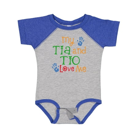 

Inktastic Tia and Tio Love Me Gift Baby Boy or Baby Girl Bodysuit