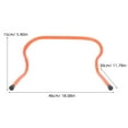 thumbnail image 3 of FONDOTIN 4-Pack Orange Plastic Agility Ladder Hurdles for Speed and Footwork Training, Professional Sports Equipment, 3 of 6