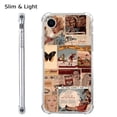 thumbnail image 4 of Vintage Collage Case Compatible with iPhone XR,Unique Art Design TPU Bumper Cover Case, 4 of 5