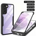 thumbnail image 2 of 360 Full Body Silicon Case For Samsung Galaxy S23 S22 S21 Ultra Plus Fe A53 5G A73 A33 A23 A13 Shockproof Screen Film Cover Capa, 2 of 5