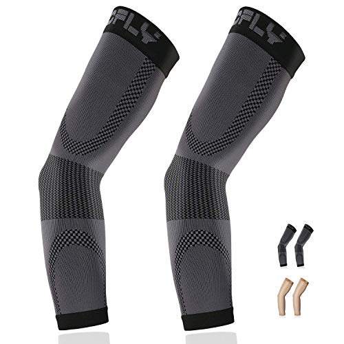 Compression Arm Sleeve, 1 Pair for Unisex, 2030mmHg Graduated