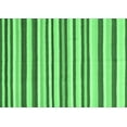 thumbnail image 1 of Ahgly Company Indoor Rectangle Abstract Emerald Green Contemporary Area Rugs, 4' x 6', 1 of 4