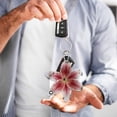 thumbnail image 6 of Lifelike Lily Keychain Bag Charm Simulation Lily Flower Hanging Keyring Pendant Chic Bag Pendant Accessories, 6 of 7