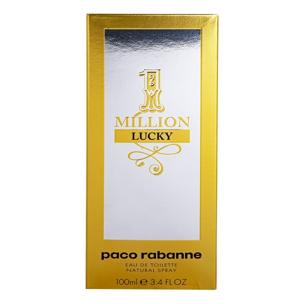1 Million Lucky by Paco Rabanne for Men - 3.4 oz EDT Spray - Walmart.ca