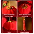 thumbnail image 3 of Mini Farolitos de Terciopelo Rojo iToids 3 cm 30 Piezas Decoración, 3 of 7