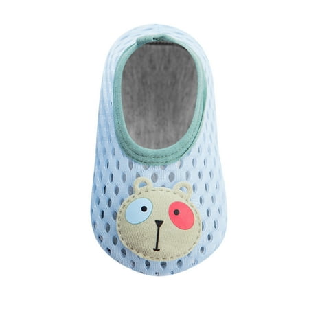 

Baby Shoes Toddler Boys Girls Non Slip Summer Breathable First Walkers Prewalker Floor Soft Socks Shoes 7Y