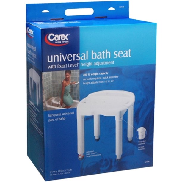 Carex Universal Bath Bench B67000 1 Each