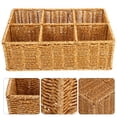 thumbnail image 1 of unbranded Organizador Pequeño Para Cajones Con Cesta Tejida Color Para Cubiertos, 1 of 6