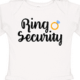 thumbnail image 4 of Inktastic Ringbearer Ring Security Boys Long Sleeve Baby Bodysuit, 4 of 5