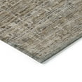 thumbnail image 3 of Addison Rugs Chantille Indoor/Outdoor Transitional Stripe Brown Machine Washable Rectangle Rug, 5' x 7'6", 3 of 7