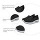 thumbnail image 4 of 1 par de zapatillas deportivas de malla para mujer, transpirables y relajantes, con suela gruesa., 4 of 8