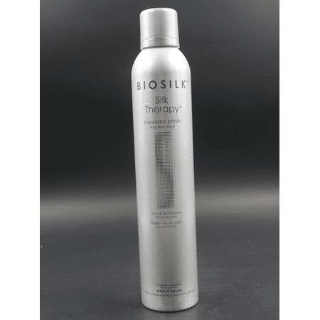 Biosilk Silk Therapy Natural Hold Finishing Hair Spray 10 Oz