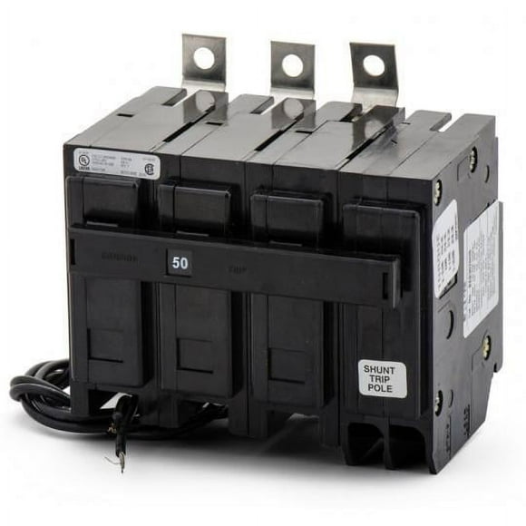 BAB3050HS - EATON Cutler-Hammer 50 Amp 3 Pole 240 Volt Shunt Trip Circuit Breaker
