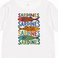 thumbnail image 4 of Inktastic Colorful Sardines Art Boys or Girls Long Sleeve Toddler T-Shirt, 4 of 5
