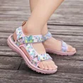 thumbnail image 4 of Girls Cute Fashion Open Toe Sandals Lightweight Breathable Sandals for Indoor Outdoor Beach Summer, 4 of 5