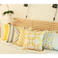 thumbnail image 2 of Geometric Squares Square 18" Throw Pillow Cover, 2 of 6
