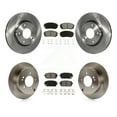 thumbnail image 1 of Transit Auto Front Rear Disc Brake Rotors and Semi-Metallic Pads Kit for Car 2010-2012 Kia Rondo K8S-101173, 1 of 11