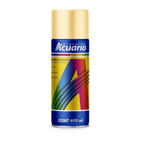 Pintura En Aerosol Acuario 400 Ml Crema