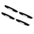 thumbnail image 4 of Miangastore 4Pcs Universal Car Door Anti Scratch Strip Corner Protector Bumper Strip Guard Black, 4 of 8