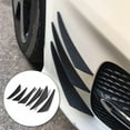 thumbnail image 1 of Bumper Diffuser, Valence Spoiler Lip 6pcs PVC Bumper Fin, Purely Polished For Repair Car Shop Maintain Car Factory Service, 1 of 8