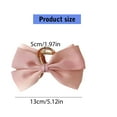 thumbnail image 3 of Big Bows Hair Claw Clips Bowknot Barrettes Large Claw Clip Bows Hair Clips Hair Accessories for Women Girls, 3 of 9