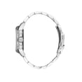 thumbnail image 2 of Daniel Klein 44mm Analog Mens Watch, Stainless Steel Strap, Japanese Quartz Movement, Date - Silver / Black Dial, 2 of 2