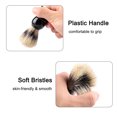 thumbnail image 4 of Amdohai Brosse à Barbe Manche Brosse à Moustache pour Coiffure Outil de Rasage, 4 of 7