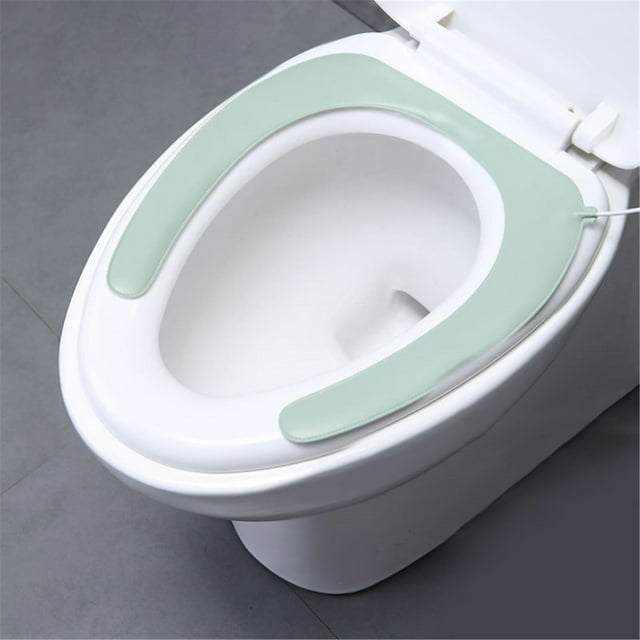 pdqouc Coussin Chauffant USB Intelligent pour Siège de Toilette, Chauffage à Température Constante, Coussin Universel Auto-Adhésif Imperméable Lavable Réutilisable