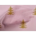 thumbnail image 3 of oneOone Cotton Poplin Fabric Christmas Tree Ikat Printed Craft Fabric BTY 42 Inch Wide, 3 of 3