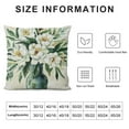 thumbnail image 5 of Spring Floral Throw Pillow Covers Inch Flower Outdoor Spring Summer Farmhouse Decorations Decorative Throw Pillows Cases for Home Living Room Porch Couch Sofa Decor, 5 of 5