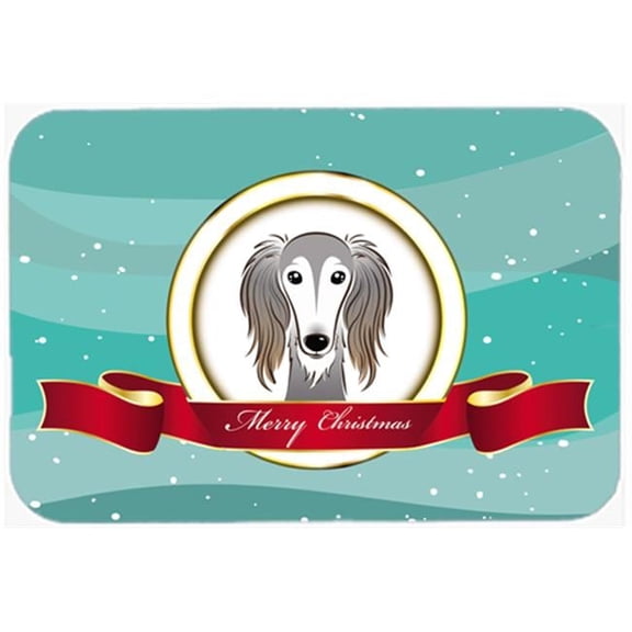 Carolines Treasures Saluki Merry Christmas Mouse Pad